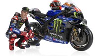 Fabio Quartararo masih tetap menggunakan nomor 20 untuk start balap. Foto: Monster Energy Yamaha