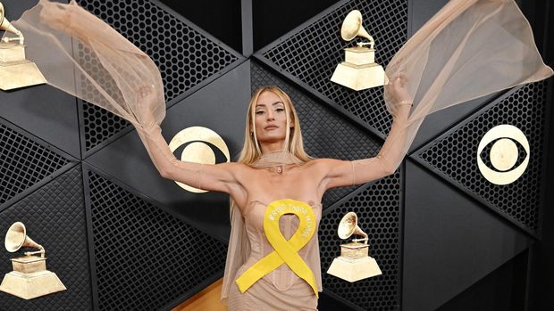 LOS ANGELES, CALIFORNIA - FEBRUARY 04: Montana Tucker attends the 66th GRAMMY Awards at Crypto.com Arena on February 04, 2024 in Los Angeles, California. (Photo by Matt Winkelmeyer/Getty Images for The Recording Academy)