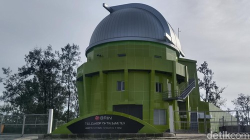 Observatorium Nasional Timau di Desa Bitobe, Kecamatan Amfoang Tengah, Kabupaten Kupang, NTT, Minggu (4/2/2024). (Yufengki Bria/detikBali).
