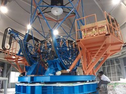 Teleskop optik 3,8 meter di Observatorium Nasional Timau. (Dok BRIN)