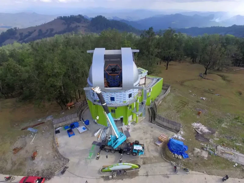 Observatorium Nasional Timau di Desa Bitobe, Kecamatan Amfoang Tengah, Kabupaten Kupang, Nusa Tenggara Timur (NTT). (Dok BRIN)