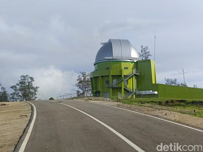 Observatorium Nasional Timau di Desa Bitobe, Kecamatan Amfoang Tengah, Kabupaten Kupang, Nusa Tenggara Timur (NTT), Minggu (4/2/2024). (Yufengki Bria/detikBali)