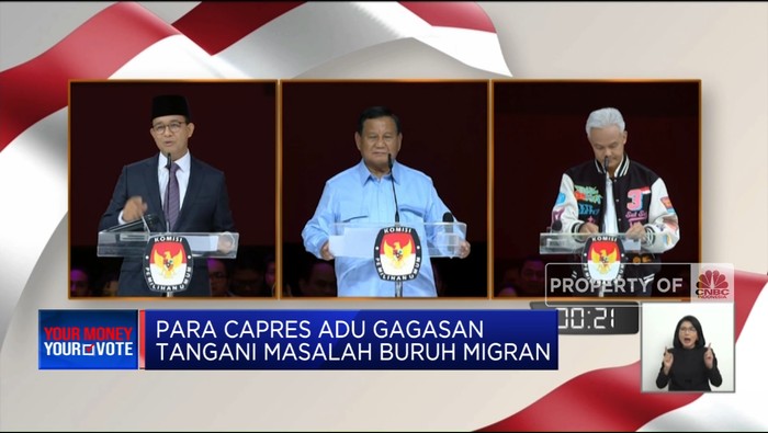 Para Capres Adu Gagasan Tangani Masalah Buruh Migran