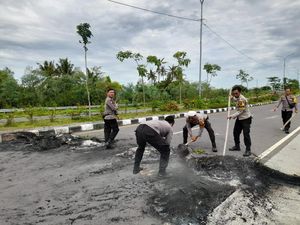 Polisi Periksa 9 Saksi Buntut Bentrok 2 Desa di Lombok Tengah