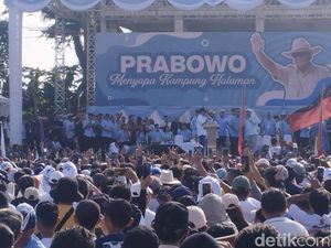 Kampanye di Manado, Prabowo Nyanyi Lagu Sio Mama Kenang Sang Ibunda
