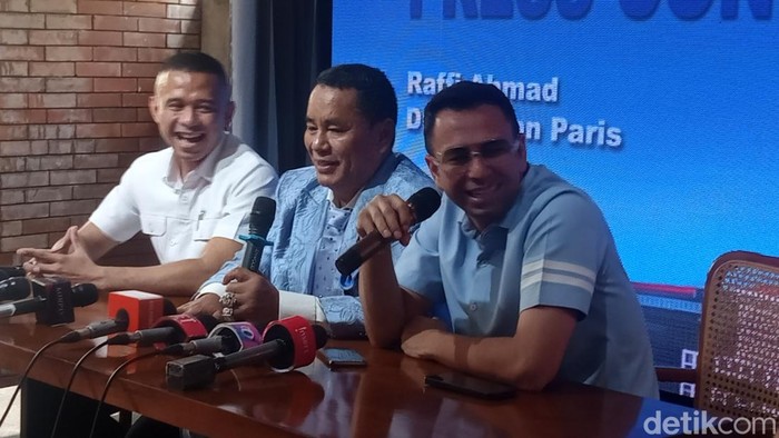 Raffi Ahmad, Hotman Paris dan Roofi Ardian.