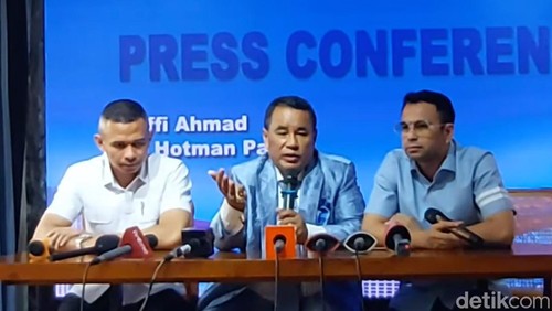 Raffi Ahmad, Hotman Paris dan Rofi saat ditemui di salah satu kawasan.