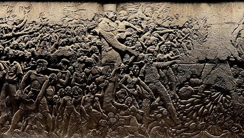 Relief Bangsa Indonesia Bangkit di The Sanur karya Edhi Sunarso, salah satu maestro atau pematung terbaik pada era Bung Karno. (Dok. PT Hotel Indonesia Natour (HIN))