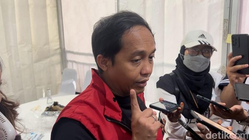 Sekjen PSI Raja Juli Antoni di Denpasar, Senin (5/2/2024).