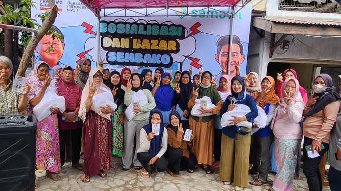 Solidaritas Ulama Muda Jokowi (Samawi) mengadakan sosialisasi visi-misi Prabowo Subianto dan Gibran Rakabuming Raka di Depok, Jawa Barat.