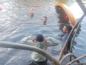 Speedboat Rombongan KPU Mamberamo Raya Terbalik, 8 Penumpang-2 Kru Selamat