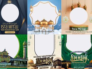 25 Twibbon Isra Miraj Terbaru dan Menarik, Yuk Pilih Sekarang!