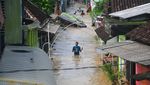 Penampakan Banjir Terjang Grobogan
