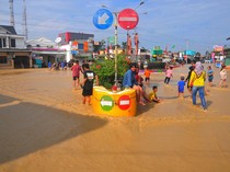 Penampakan Banjir Terjang Grobogan