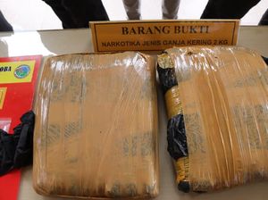 Ganja 2 Kg Antar Iim Masuk ke Penjara