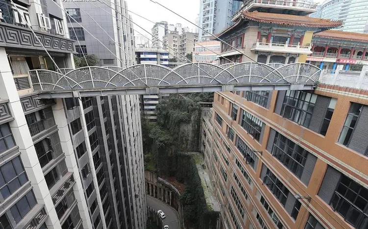 Chongqing kota futuristik
