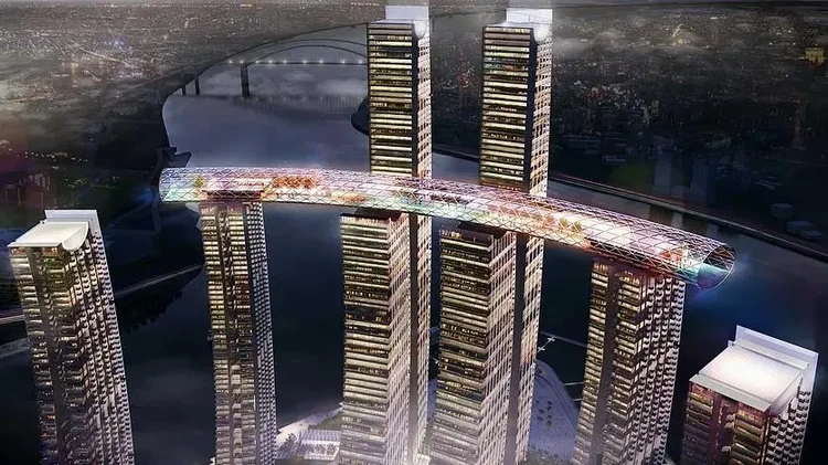 Chongqing kota futuristik