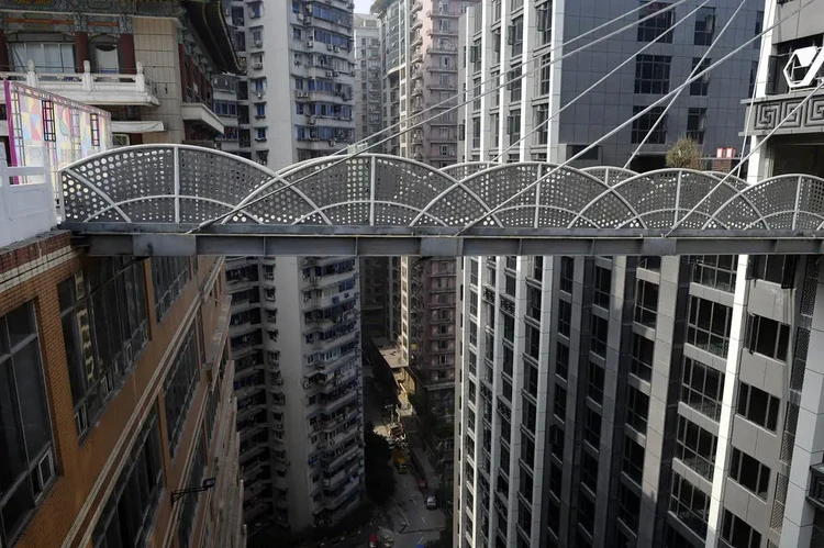 Chongqing kota futuristik