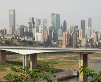 Chongqing kota futuristik