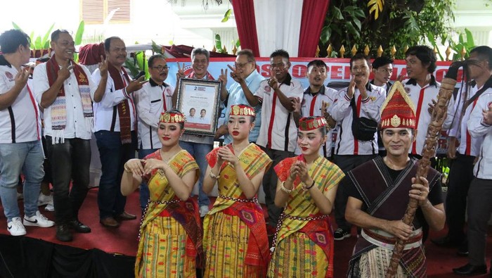 Deklarasi Horas Bangso Batak dukung Prabowo (Firda/detikcom)