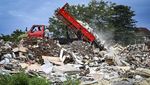 Duh, Lahan Kosong di Kemang Jadi Tempat Sampah Puing