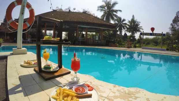Hotel denga kolam renang di Mojokerto, Royal Trawas Hotel & Cotages.