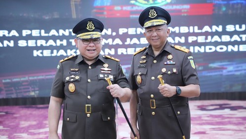 Jaksa Agung Lantik Narendra Jatna Jadi Kajati DKI, Ketut Sumedana Kajati Bali