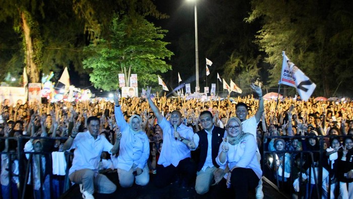Konserp Prabowo-Gibran di Pariaman