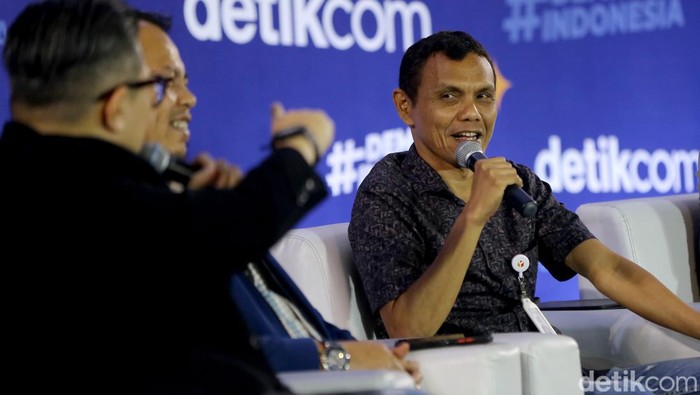 KPU dan Bawaslu Jatim saat menjadi pembicara di acara Demi Indonesia Cerdas Memilih di Surabaya Jatim