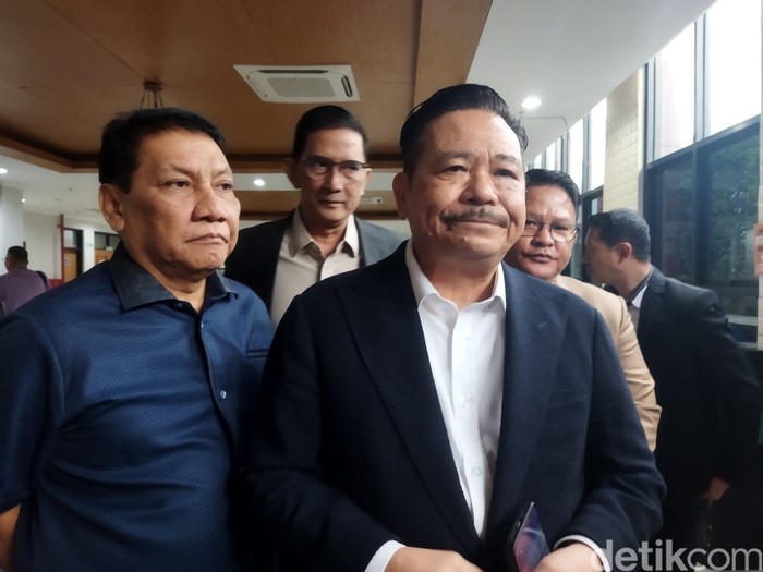 Kuasa hukum Jokowi, Otto Hasibuan. (Kurniawan Fadilah/detikcom)