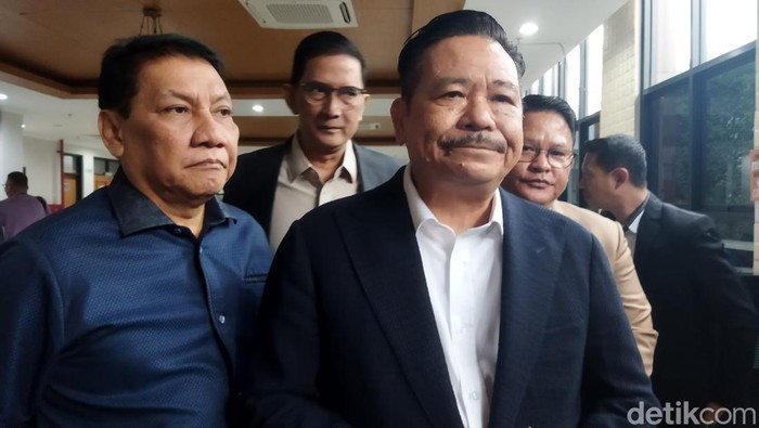 Kuasa hukum Jokowi, Otto Hasibuan. (Kurniawan Fadilah/detikcom)