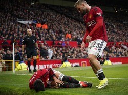 Manchester United di peringkat keempat dengan total 34 cedera (AP)