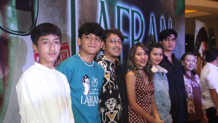 Momen penayangan film Lafran