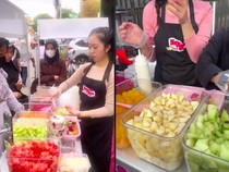 Penjual Salad Viral Pisah Kongsi hingga Jualan Jus di Rumah Mewah