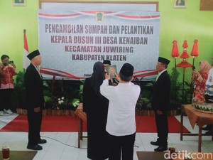 1,5 Tahun Menggugat, Bu Kadus Kenaiban Klaten Akhirnya Dilantik