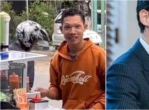 Penjual Cilok Keliling Disebut Mirip Aktor Korea, Ini Tampilannya