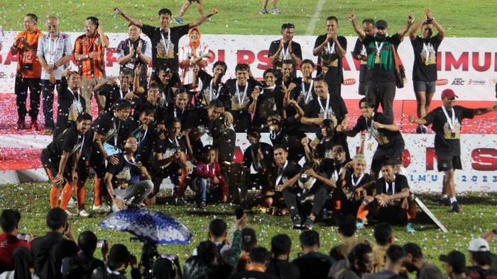 Persibo Bojonegoro Juara Liga 3 Jatim usai kalahkan Persedikab Kediri