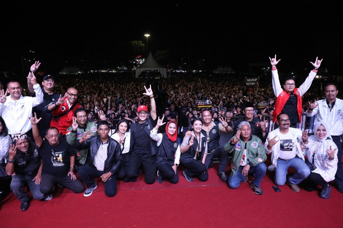 Pesta Rakyat Ganjar-Mahfud Md di Sidoarjo