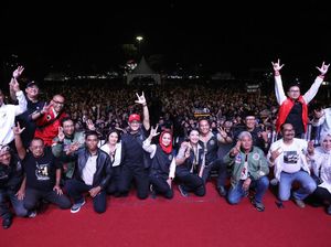 Meriah! Pesta Rakyat Ganjar-Mahfud di Sidoarjo Diramaikan NDX AXA-Tipe-X