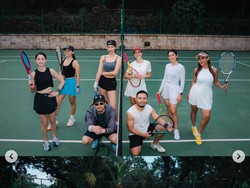 Cantik Maksimal, Gaya Pevita, Dian Sastro & Anya Geraldine Main Tenis Bareng