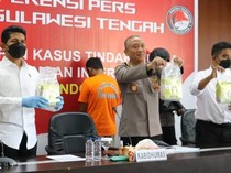 88 Pelaku Narkoba di Sulteng Diciduk Selama Januari, 8,6 Kg Sabu-Ganja Disita