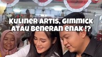 Sebelumbya Denny dan Bella memang terkenal sebagai pasangan suami istri yang romantis. Seperti ketika momen mereka menyajikan makanan di resto terbaru mereka. Foto: Instagram @denny_caknan