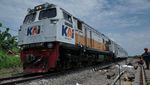 Sempat Kebanjiran, Jalur di Kab Grobogan Sudah Bisa Dilalui Kereta Api