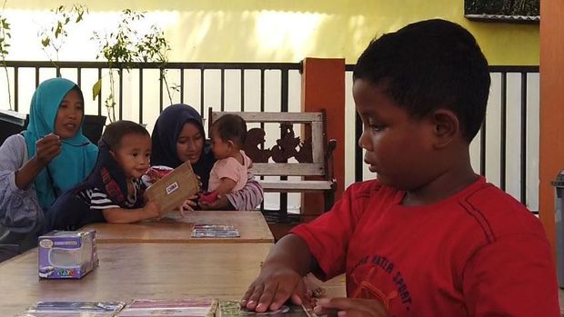 Suasana di Kampung Buku