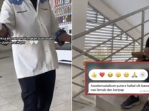 Sweet! Pria Ini Diberi Pastel oleh Petugas Kebersihan di Kampusnya