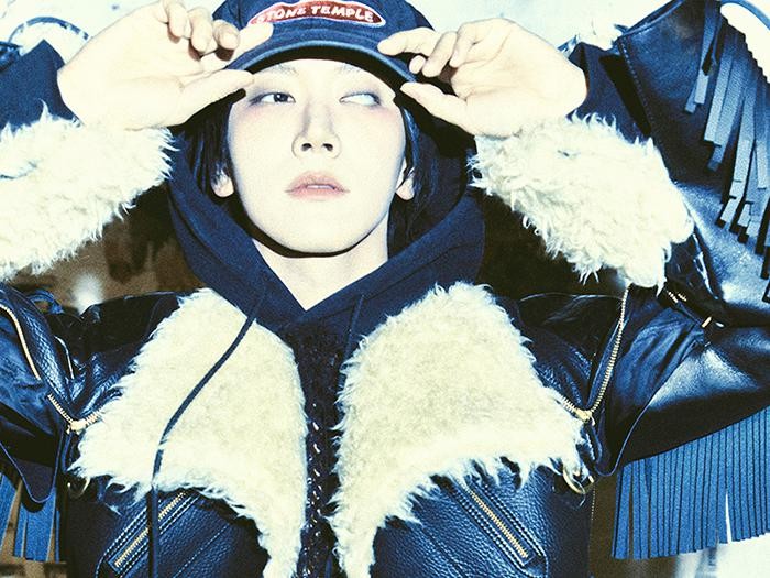 Foto debut solo Ten WayV dengan album TEN yang akan dirilis 13 Februari 2024.