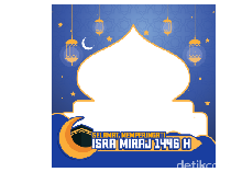 Rayakan Isra Miraj 2024 dengan 25 Twibbon Keren Ini, Gratis!
