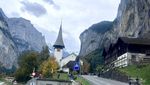 Makam pun Terlihat Cantik di Lauterbrunnen