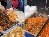 Bukan di Restoran, Penjual Ini Jualan Western Food di Kali Lima