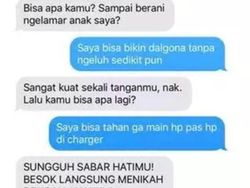 10 Chat Kocak Calon Mertua, Bikin Dag dig dug!